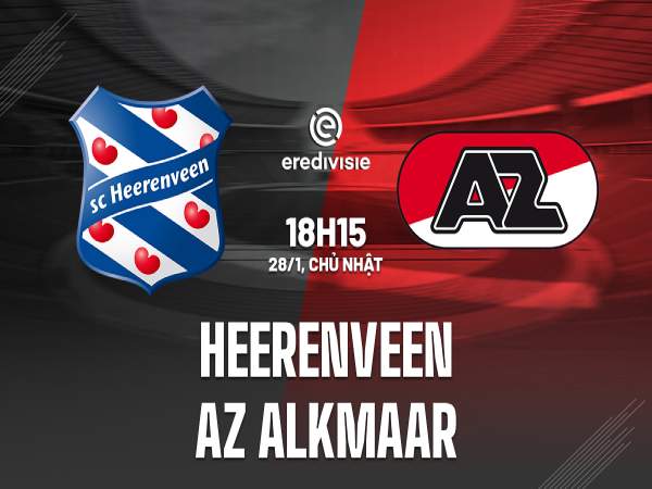 Dự đoán kết quả Heerenveen vs AZ Alkmaar